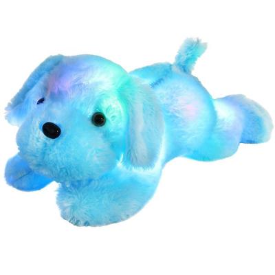 China Toy Wholesale Stuffed Animals 50cm Plush Toy Dog Night LED Gift Lovely for sale