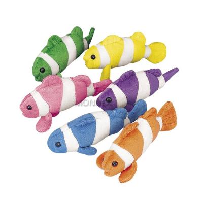 China Promotional Custom Creative Big Fish Plush Toy For Baby Pillow Cute Fish Plush Toy Red Plush Toy Animals Manufacturer for sale