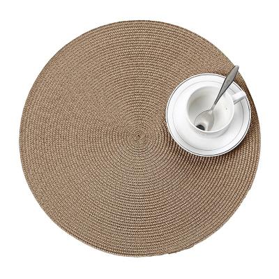 China Felt Chinese Style Heat Resistant Oval Place Mat Viable Anti-scalding And Environment-Friendly Non-slip for sale