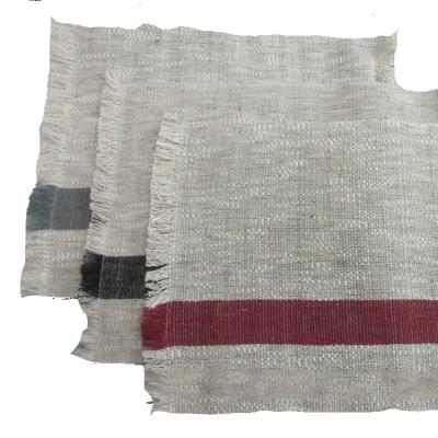 China Sustainable Stripe Linen Place Mat for sale