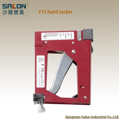 China Ps/wooden/aluminum frame set F15 Jiangmen Salon Manual Framing Hand Tacker for sale