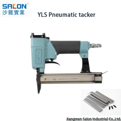 China Ps/wooden/aluminum frame assembly YLS Jiangmen Quick Tiny Pneumatic Lounge Tacker for sale