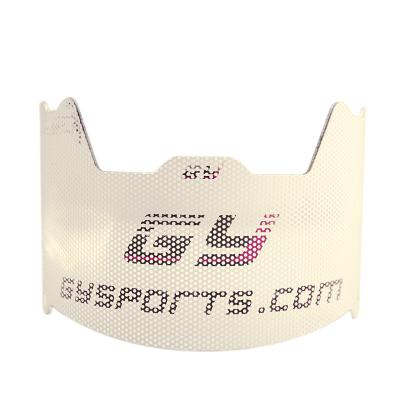 China Distinctive ABS Football Visor Skin For American Football Helmet Visor Anti-scratch Visor for sale