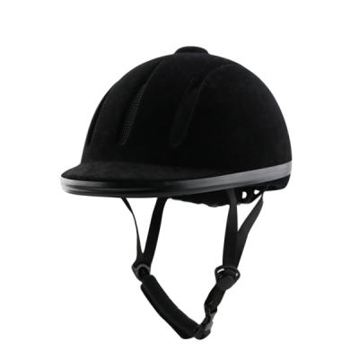 China Sophisticated Tech Safety Gloss Equestrian Riding Helmet One Size for sale