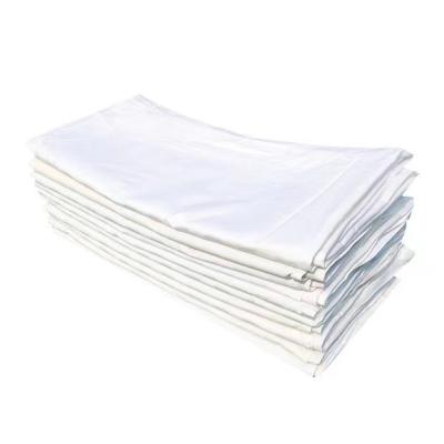 China 1.No metal factory outlet industrial use and cheap bulk marine 50-100 cm white 100% cotton hotel bed sheet cotton rags for sale