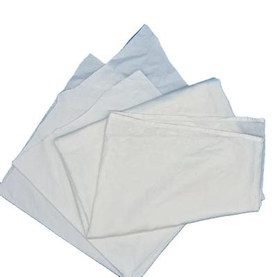 China 1.No metal standard size industrial lint free industrial 100% white cotton sheet cloths for sale