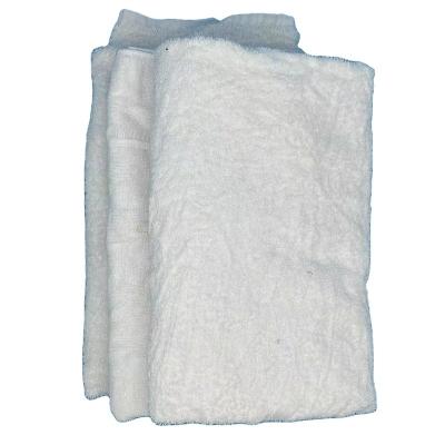 China Recyclable Industrial Wiping Strong Oil And Water Absorbency Wholesale Bag For Cleaning Cotton Rags Used Bath Towel Rags 100% Cotton for sale