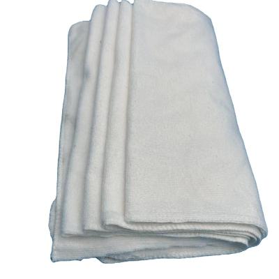 China Strong Water and Oil Absorption Factory Wholesale Soft Material 100% Cotton Painter Rags Cleaning Cloth Used Towel White Cotton Mopping Rags for sale