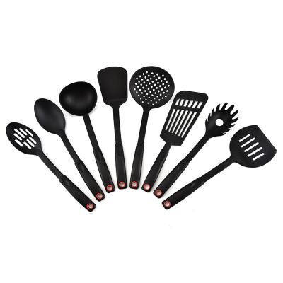 China Sustainable Hot Sale Nylon Cookware Kitchen Utensils Amazon Food Grade Cooking Tools and Implements Shovel and Spoon for sale