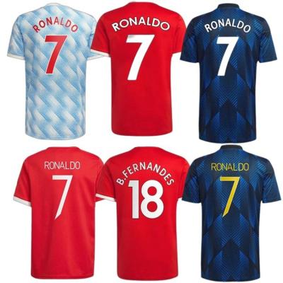 China Real Thai Sets Quality Man Fans Team Soccer Tshirt Jersey Football Uniform Football Tank Top for sale