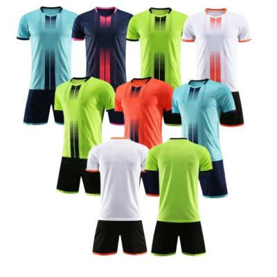 China Sets 2021 Adult Soccer Jerseys Football Kits Child Sport Training Uniform for sale