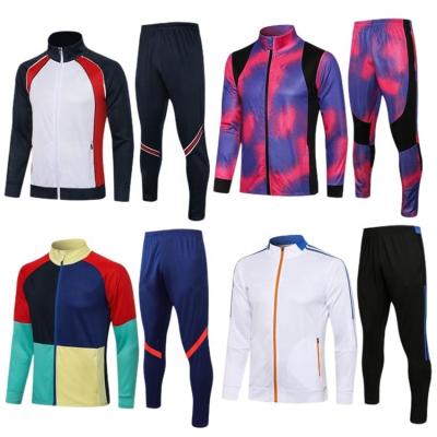 China Clothing Sets Kids Kids Mens Sports Wear Tracksuit Soccer Club Football Soccer Hot Blank Custom Tracksuit for sale