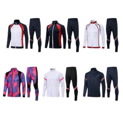 China Wholesale New Latest Design Football Training Jacket Set Football Tracksuit Jackets For Kids Men for sale