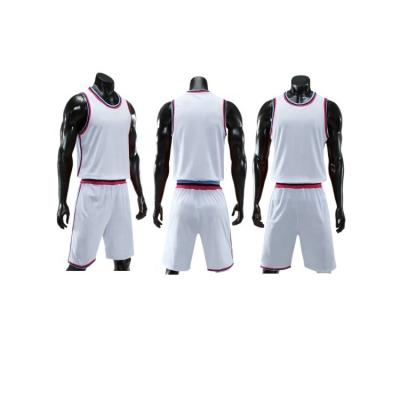 China Custom Made Good Quality Unisex Sublimated Basketball Tank Tops Sets for sale