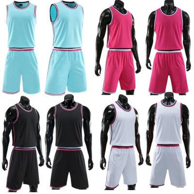 China Sets Mens Heat Shirts Basketball Jersey Uniform Stitched for sale