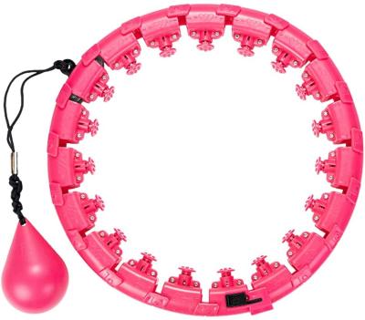 China Durable Popular Products Durable ABS+Silicone Logo Smart Hula Hoops Customized Available Material for sale