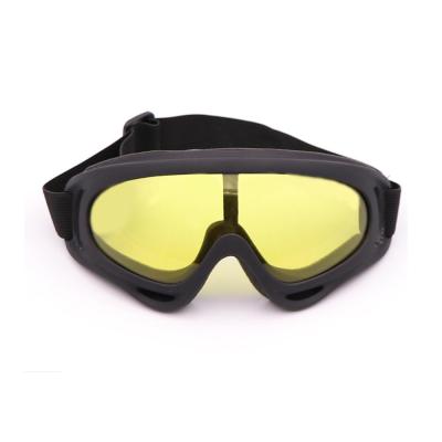 China High Quality Factory Direct Sale Mens Ski Goggles UV400 Protection Yellow Grade for sale