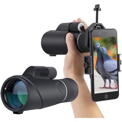 China TELESCOPE 10-20x50 Single-tube High Definition High Power Night Vision Arms Telescope Mobile Phone Photo Concert Zoom Monocular for sale