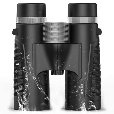 China 12x42 HD TELESCOPE Binoculars Nitrogen Filled Waterproof Metal Wheel Travel Adventure Outdoor Focusing Tool for sale