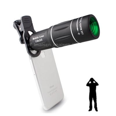 China 18x Optical Zoom Camera Lens Mobile Phone Monocular Telescope CDD-WYJ-00004 for sale