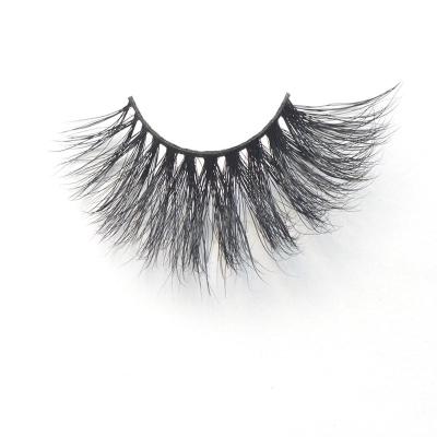 China Handmade Wholesale Mink Eyelashes 25mm Mink Eyelashes Lashes Packaging Box False Lashes Tool for sale