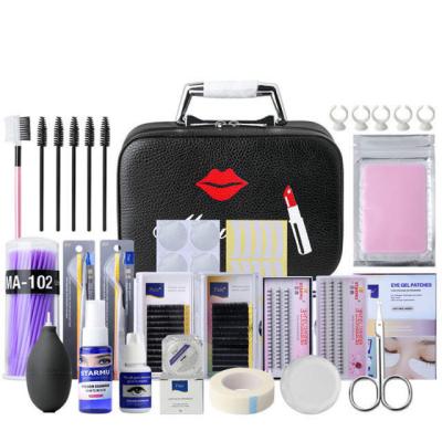 China Synthetic hair eyelash extension tools for salons eyelash wicking kit for sale