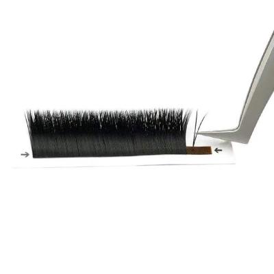 China Synthetic Hair V Shape Lashes Fiber False Eyelashes 3d Lashes 16mm Hand for sale