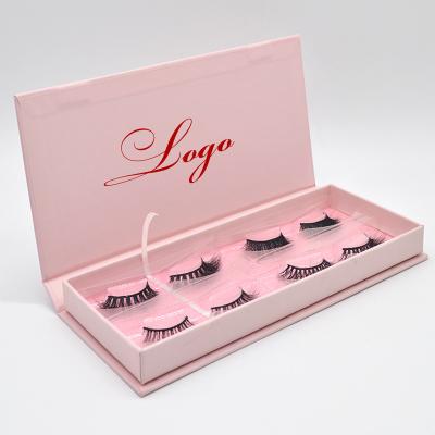 China Mink Lash Box Cheap mink eyelashes mink eyelash and 3d private label package bulk custom made handmade eyelashes with magnetic window box for sale