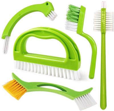 China Sustainable Grout 5-in-1 Cleaning Brush For Tile Cleaning Kitchen And Bathroom for sale