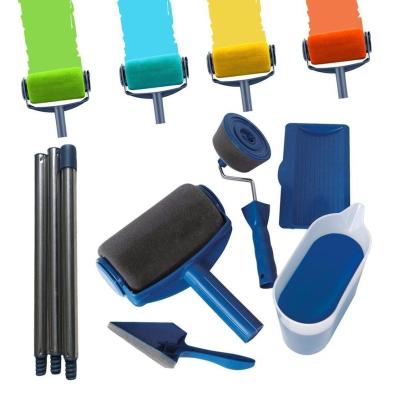 China Decoration Pro 6pcs Paint Roller Play Brush Wall Painting Tools for sale