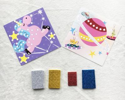 China Educational Toys Decorate Mosaic Sticker DIY Hand Craft Sticker 3D Handmade Kids Gift For Girls New for sale