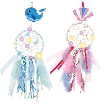 China China Wholesale Craft DIY Dreamcatcher Art Kit Set Birthday Room Decor for 5 Years Old Kids for sale