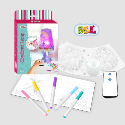 China High Quality Custom Wholesale Remote Control Led Lights DIY Printable Coloring Cards for sale