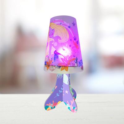 China DIY Diy led night light ocean light led colorful lamp with remote control for sale