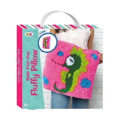 China DIY Wool Yarn Pillow Latch Crochet Craft Kit for sale