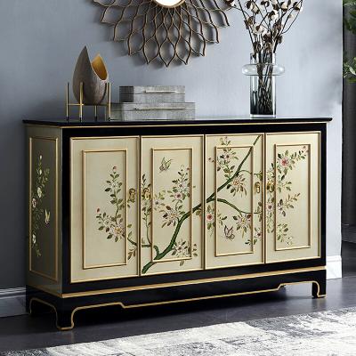 China Other Bedroom Storage Cabinet Closet Bedroom Furniture Luxury Marble Top Wooden Cabinets for sale