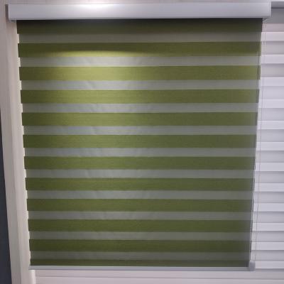 China All Kinds Of Fabric Have In Actions Day And Night Roller Blind Easy Fix 100% Zebra Blind Mini Zebra Zebra Roller Shade Window Coverings Light Filtering for sale