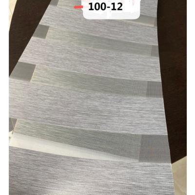 China All Kinds Of Fabric Have In Running Free Sample Luxury Smart Roller Motor Double Layers Double Blind Blackout Day Night Day Electric Motorized Window Zebra 100% Blinds for sale