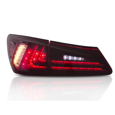 China PMMA+ABS+Aluminum VLAND factory wholesale full LED taillight is350/F rear lights 2006-2012 for LEXUS is250 tail lights for sale