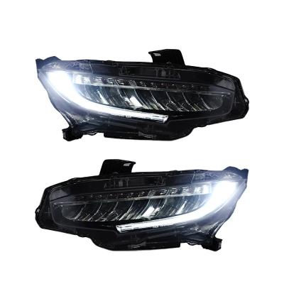 China Vland Waterproof Factory Wholesale Front Head Lamp Car Head Part For HONDA CIVIC 2016-UP for sale