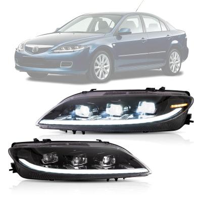 China Wholesale Vland Side Factory Beacon Light Car Front Head Lamp Main Part For Mazda M6 GG1 2003-2015 (China) 2003-2008 for sale