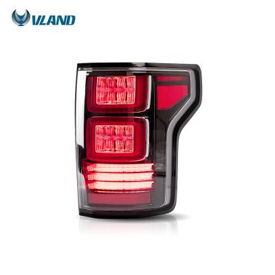 China VLAND Auto Industry Factory Wholesale Full LED Tail Lights Tail Lamp 2015 Lamp 2016 2017 2018 2019 Rear Rear For Ford F150 F 150 for sale