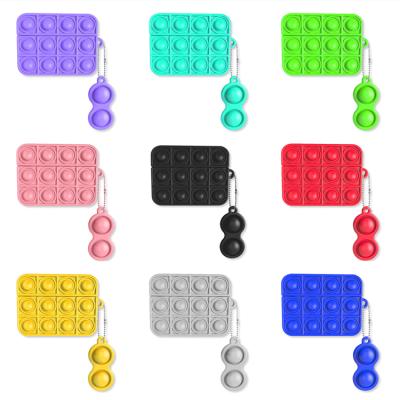 China 3D Decompression Simple Silicone Stress Reliever Color Earphone Cover Shockproof Case For Airpod 2 3 pro for sale