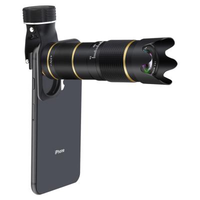 China 15X Optical Zoom Lens Mobile Phone Telescope Clip Remote Control Lens For IPhone Samsung Huawei Oppo Vivo HTC, etc. for sale