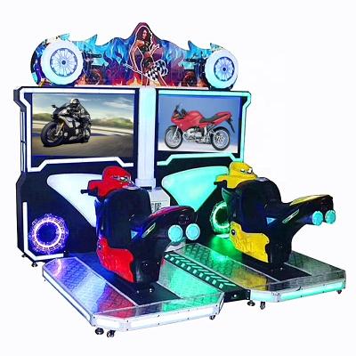 China Plastic Motorcycle Racing Game Motorbike Arcade Driving Game Machine Dirtbike Motorcycle Arcade Simulation for sale