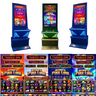 China Metal 8 in 1 Slot Machine Vertical FIRE LINK Multi Game Slot Machine for sale