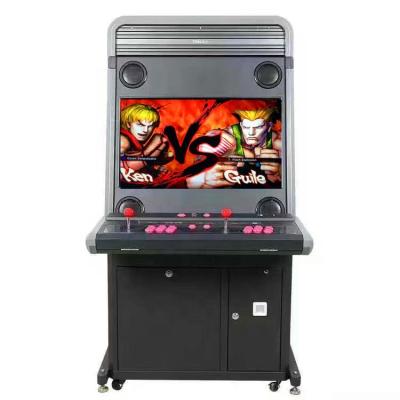 China With Thick Metal + Acrylic Metal Coin Operated Cabinet Fighter 4 Street Machine Arcade Game 32 Inches for sale