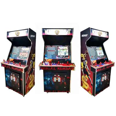 China Wood++Plastic Stickers Retro 32 Inch Arcade Pandora Coin Game Machine Eat Beans Video Game for sale