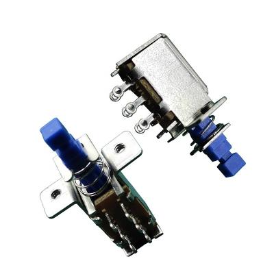 China DC OFF-ON High Temperature Resistant Opened/Plug-in PCB Board Mini Self-Latching Push Switch/Key Switch PS-22F149-001 Wiring Harness for sale