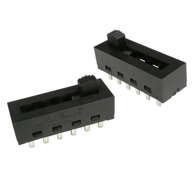 China 5P5T AC 2, 3, 4, 5, and 6 High Temperature Resistant Plastic Sliding Speed ​​Voltage and Current Switch for sale